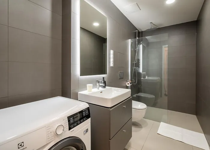 公寓 New-built Golden Luxury With Balcony 布拉格