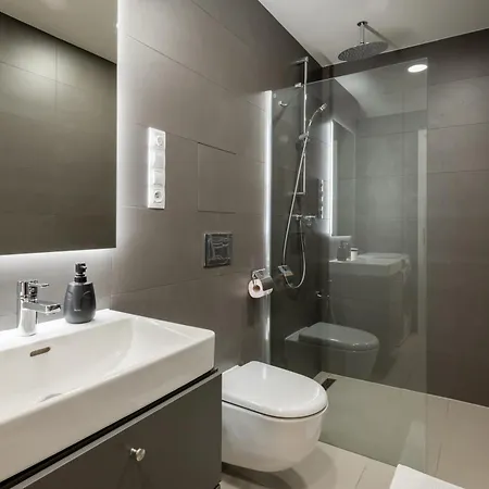 New-built Golden Luxury With Balcony براغ
